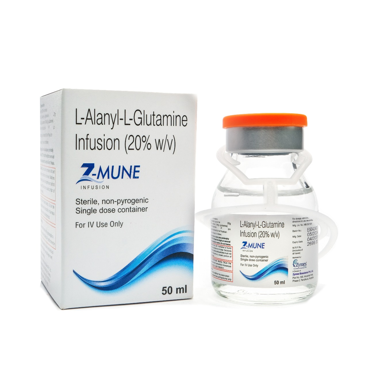 l alanyl l glutamine infusion 20